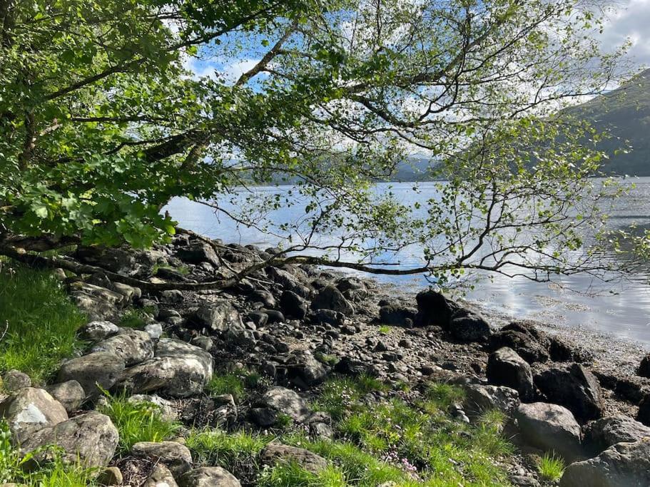 Waterside 3 Bed Cottage, Hot Tub, Sauna, Pvt Beach Arrochar Buitenkant foto