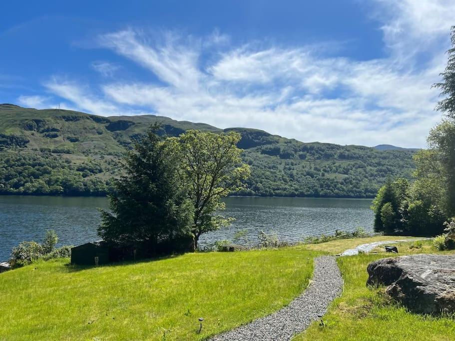 Waterside 3 Bed Cottage, Hot Tub, Sauna, Pvt Beach Arrochar Buitenkant foto