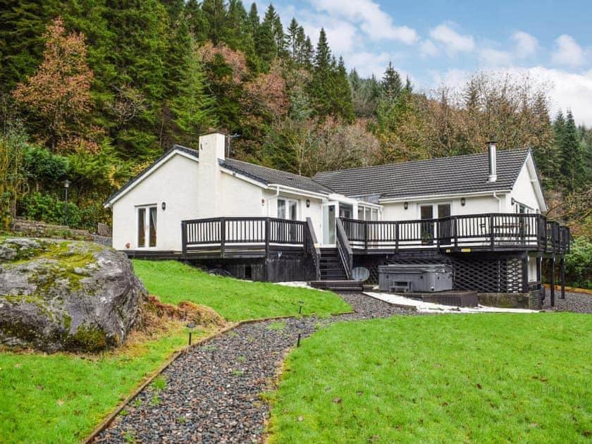 Waterside 3 Bed Cottage, Hot Tub, Sauna, Pvt Beach Arrochar Buitenkant foto